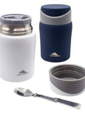 High Sierra 709 mL (24 oz.) Food Jars, 2-pack leak proof steam vent new